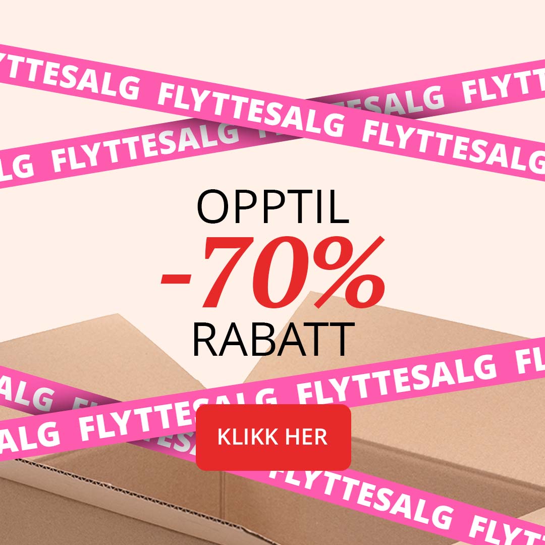 Kampanje - Flyttesalg