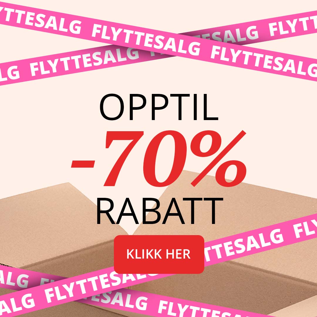 Kampanje - Flyttesalg