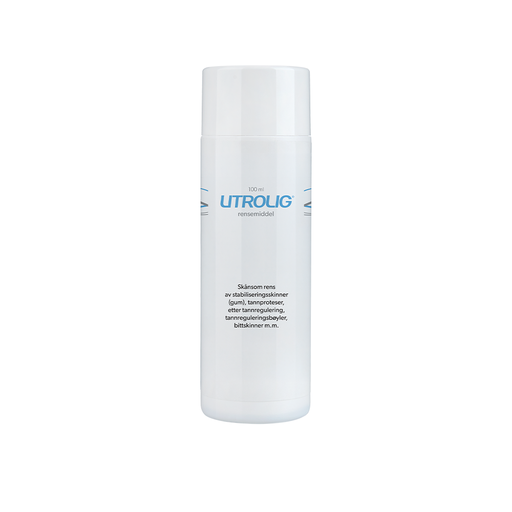 Utrolig Rensemiddel 100 ml - til stabiliseringsskinner (gum) og tannproteser