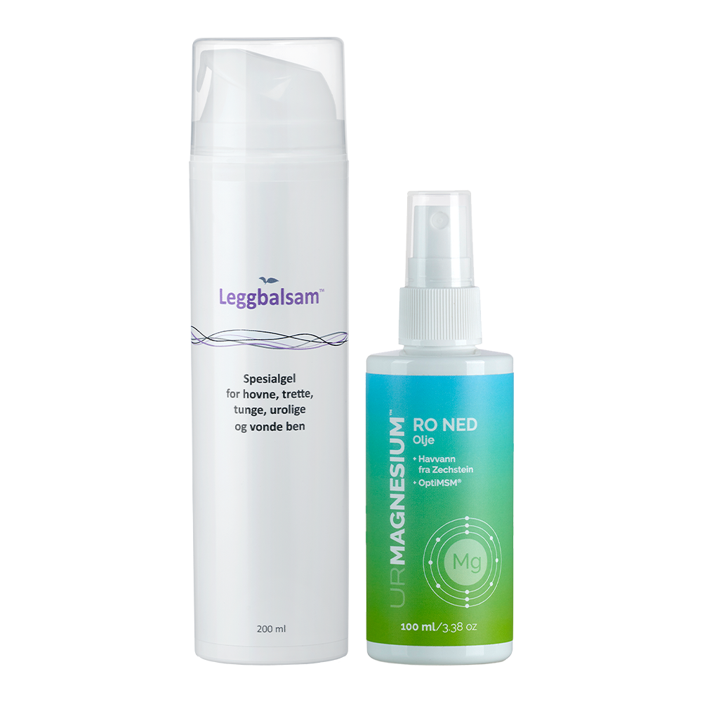 DEAL - Hverdagsro - Leggbalsam + magnesiumolje
