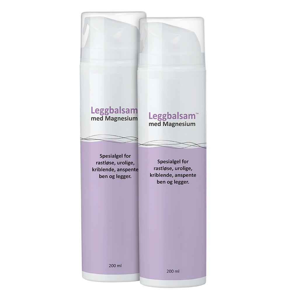 2 stk Leggbalsam med magnesium 200 ml