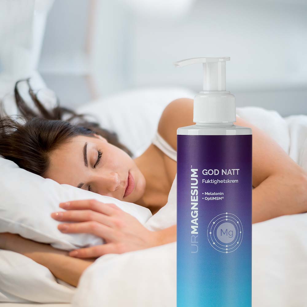 Søvnig - fuktighetskrem med melatonin og magnesiumolje