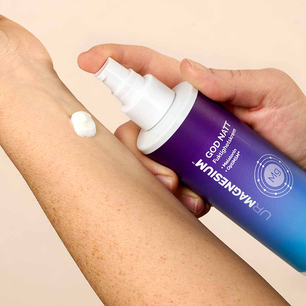 Søvnig - fuktighetskrem med melatonin og magnesiumolje