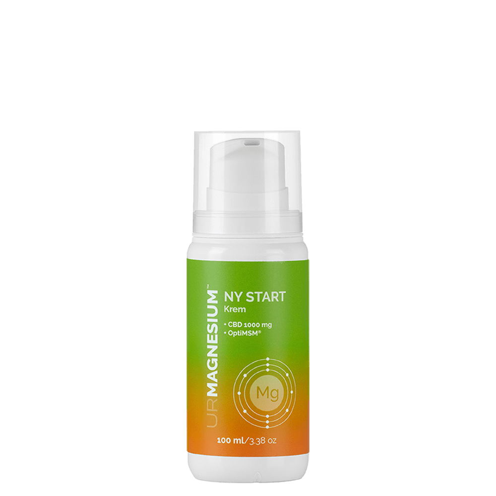DEAL - Ny start - CBD krem med magnesium for ømme og stive muskler
