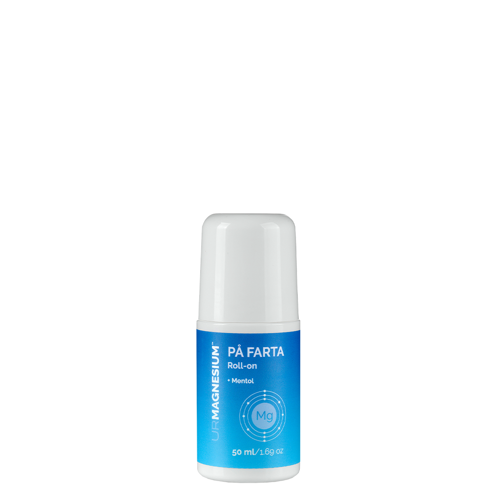 På farta - kjølende magnesium roll-on for stram muskulatur og lett hodepine