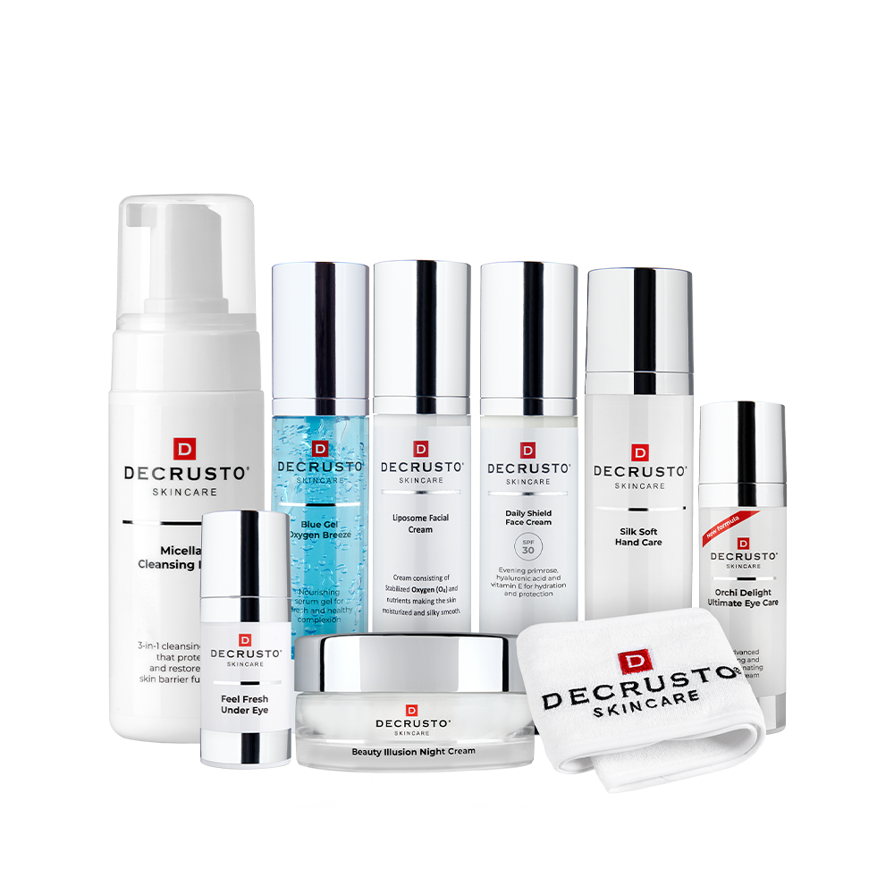 DEAL - Total Face Care - Komplett hudpleiepakke fra Decrusto Skincare