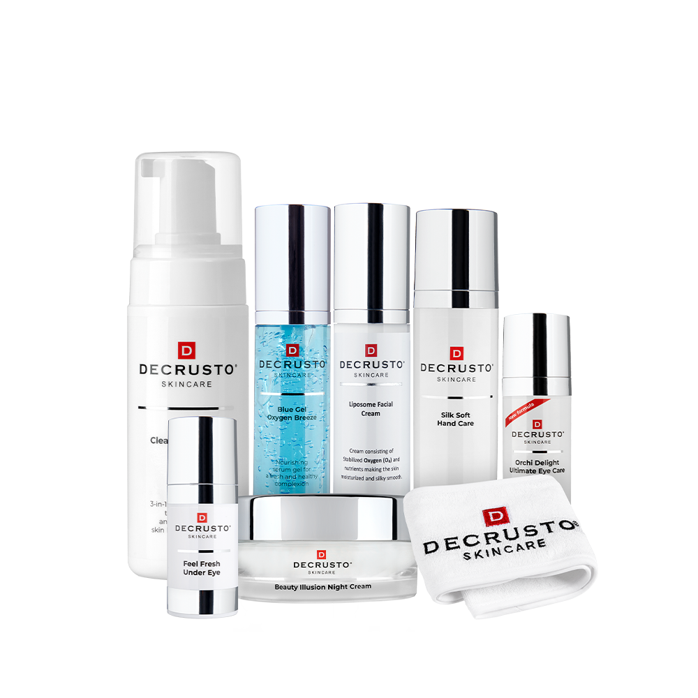 DEAL - Total Face Care - Komplett hudpleiepakke fra Decrusto Skincare