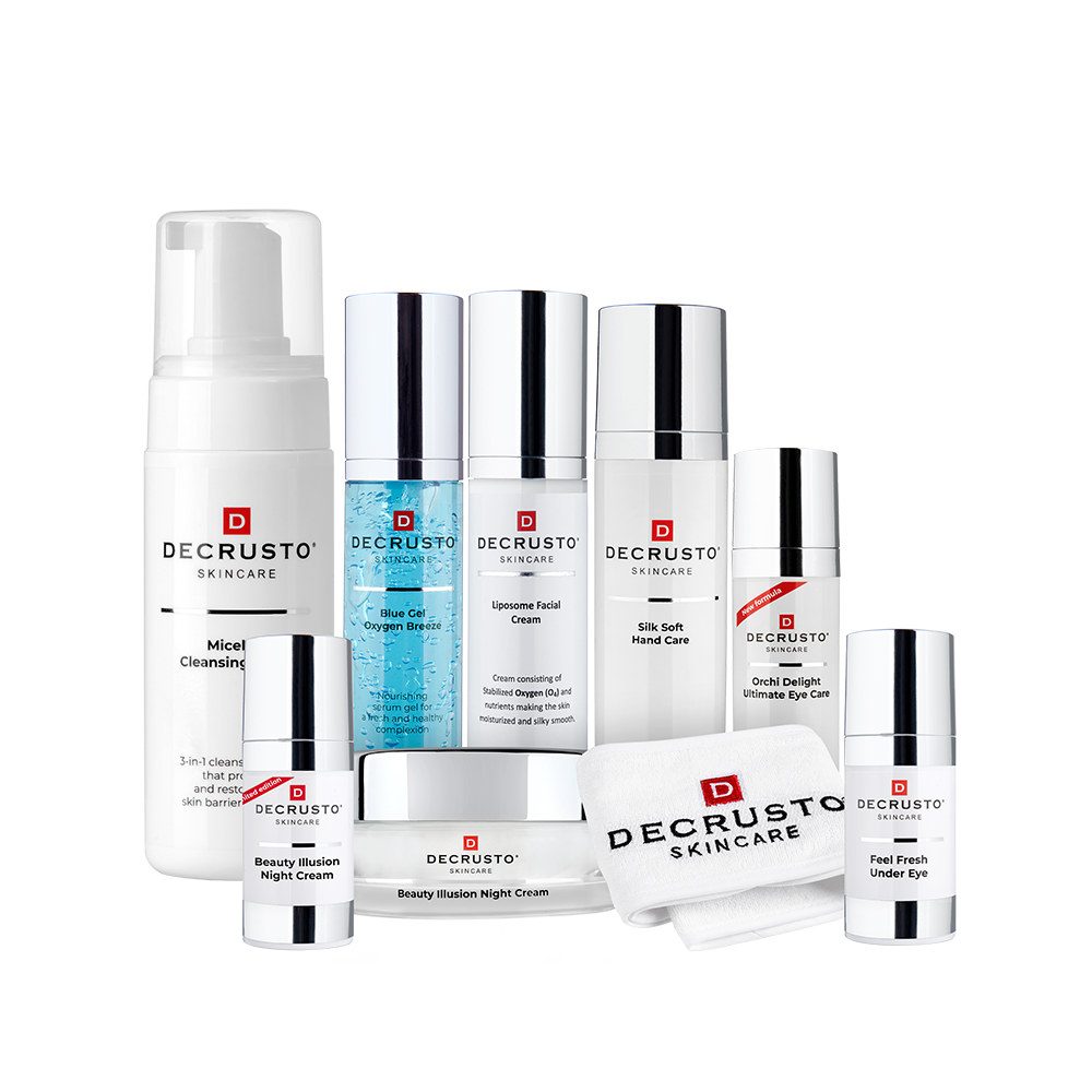 DEAL - Pure Beauty Care – Komplett hudpleiepakke med Decrusto produkter