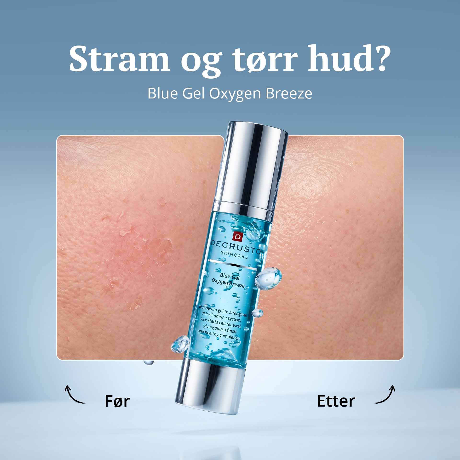 DEAL - 2 stk Blue Gel Oxygen Breeze - Serum