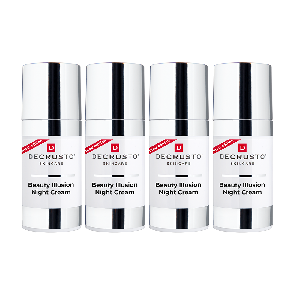 4 stk Beauty Illusion Night Cream, 15 ml - *Limited Edition*