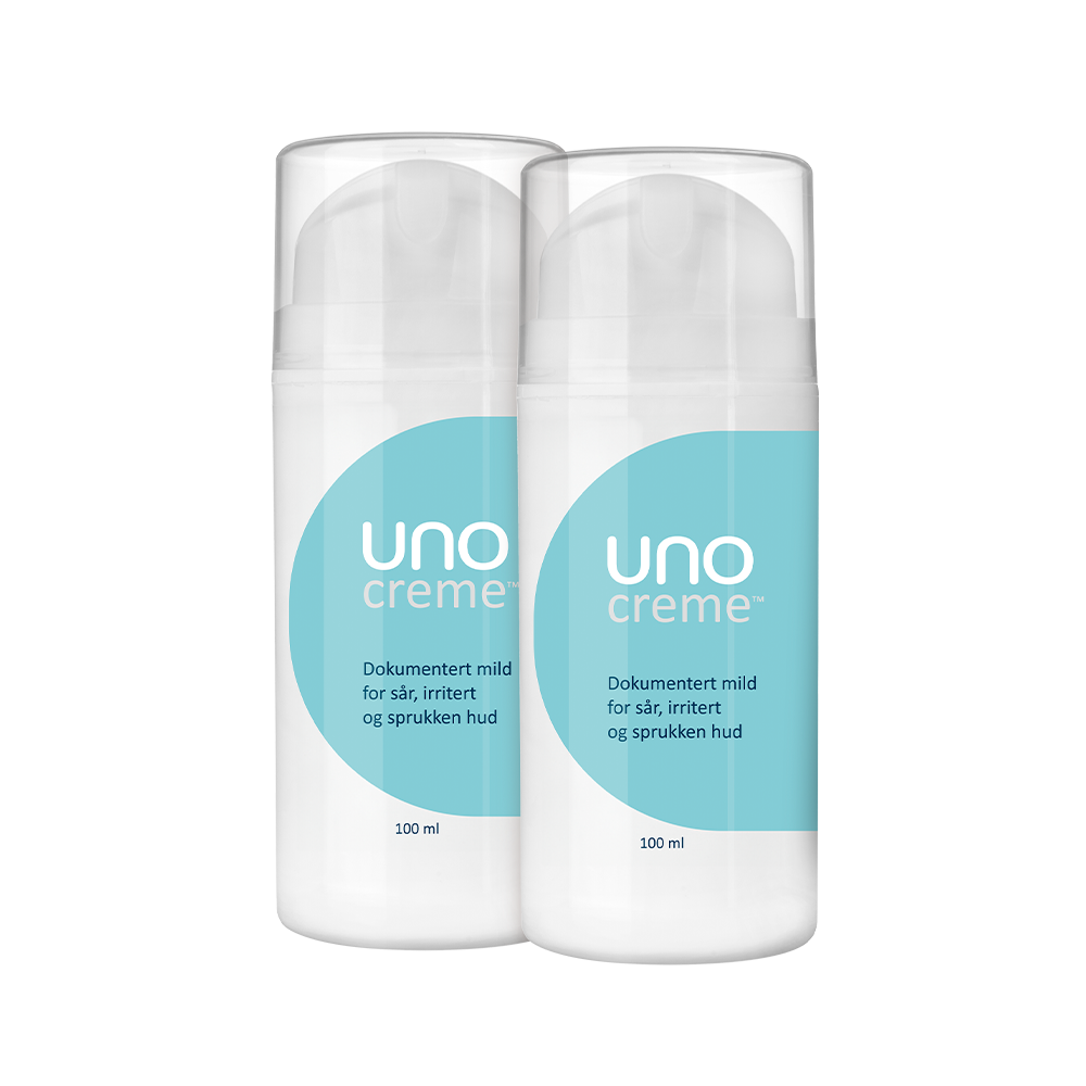 DEAL - 2 stk UnoCreme - for sår, rød og irritert hud