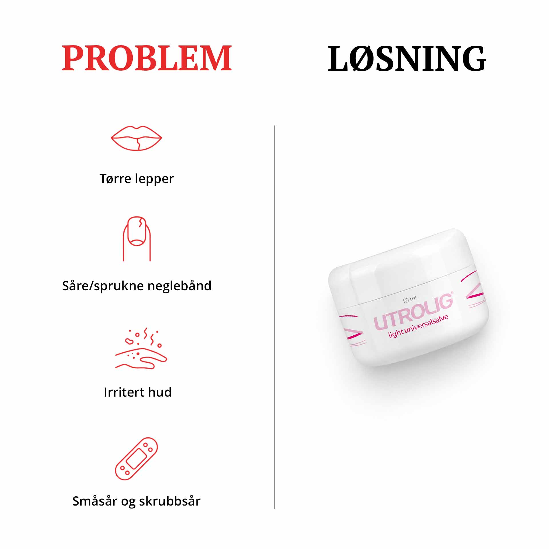 DEAL - Utrolig Light Universalsalve 15 ml