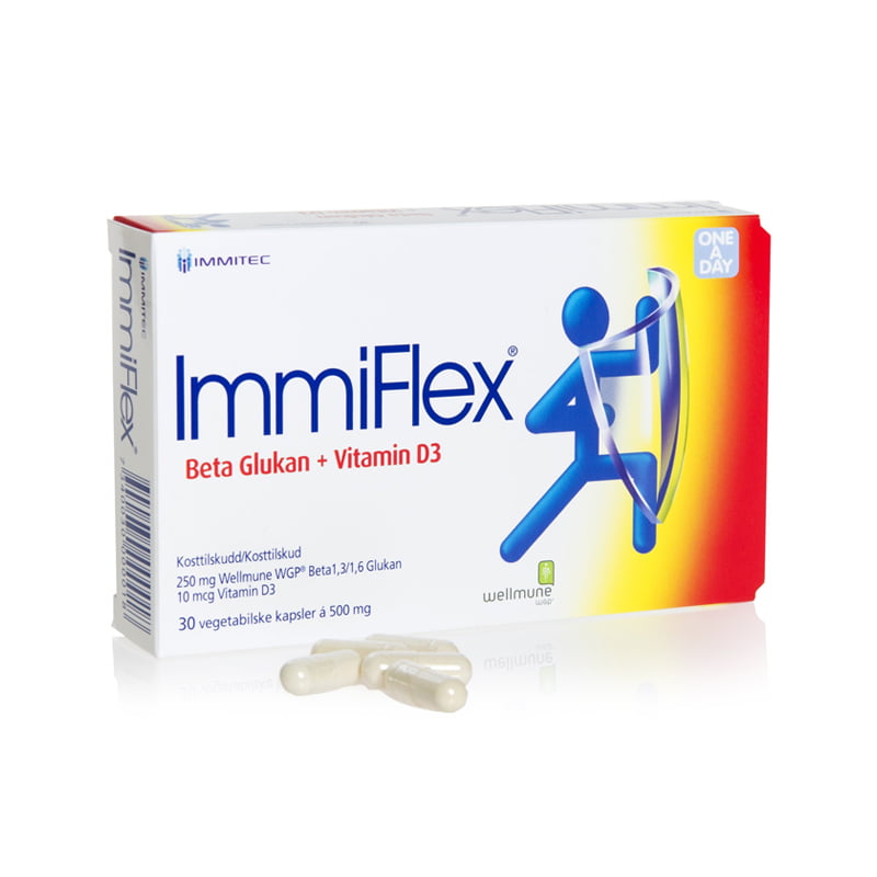 ImmiFlex 30 kapsler - kosttilskudd for immunforsvaret