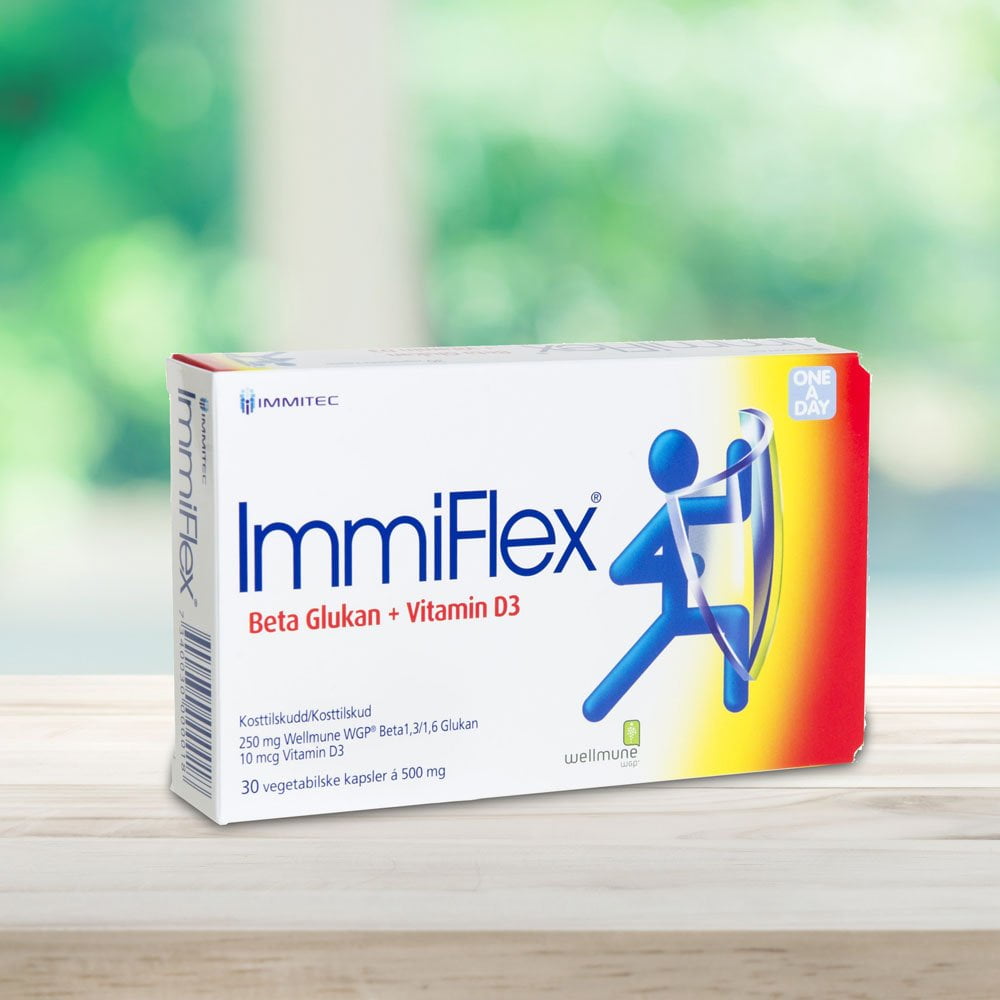 ImmiFlex 30 kapsler - kosttilskudd for immunforsvaret
