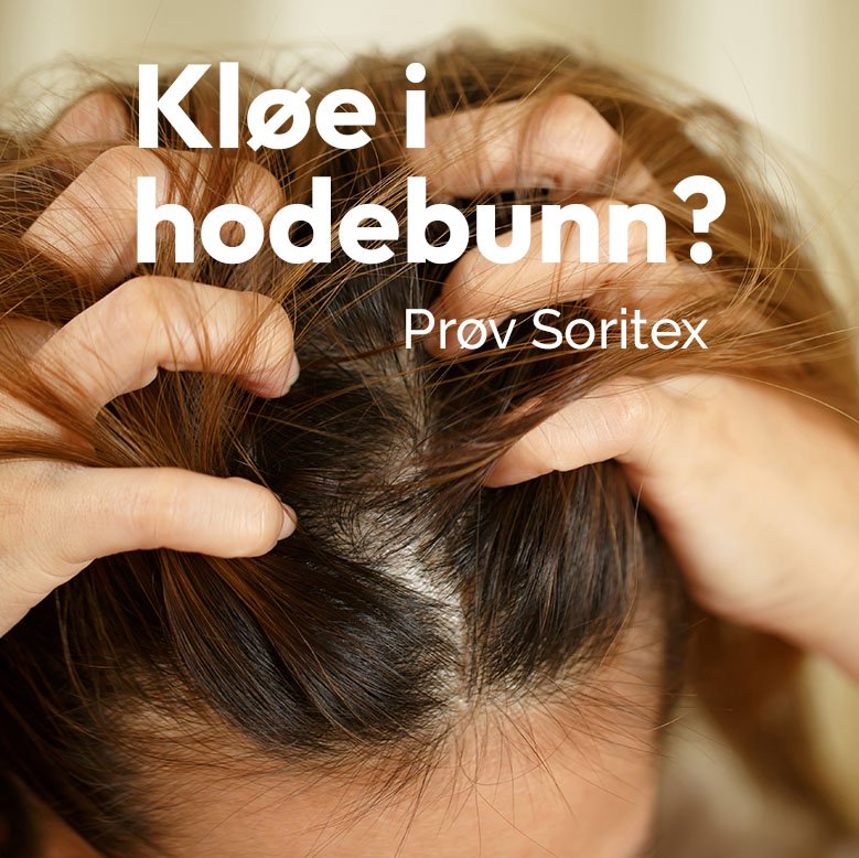 Soritex spesialsjampo - ved tørrhet og kløe i hodebunnen