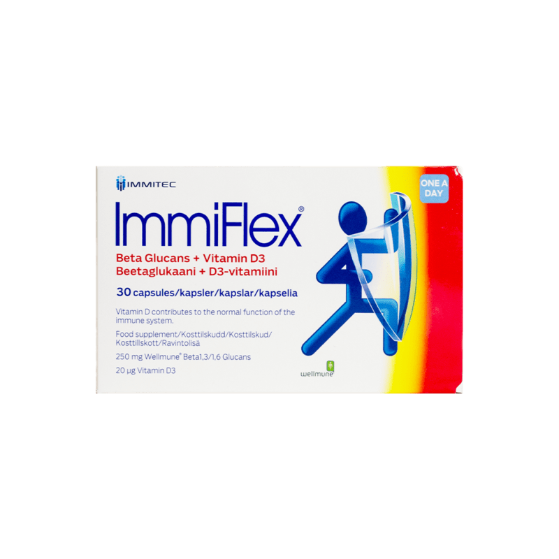 ImmiFlex 30 kapsler - Kosttilskudd for immunforsvaret