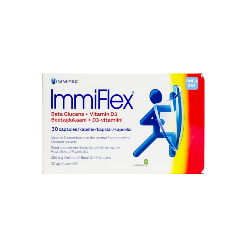 ImmiFlex 30 kapsler - Kosttilskudd for immunforsvaret