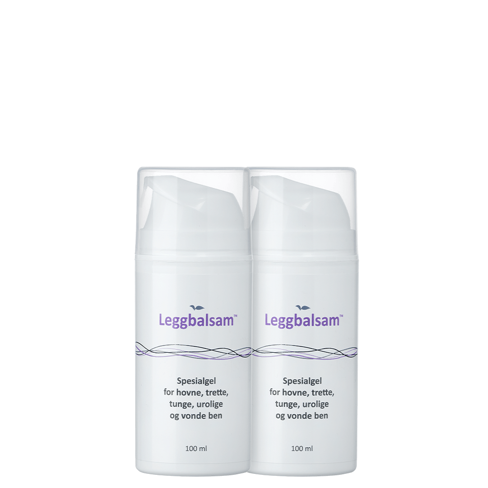 2 stk Leggbalsam 100 ml