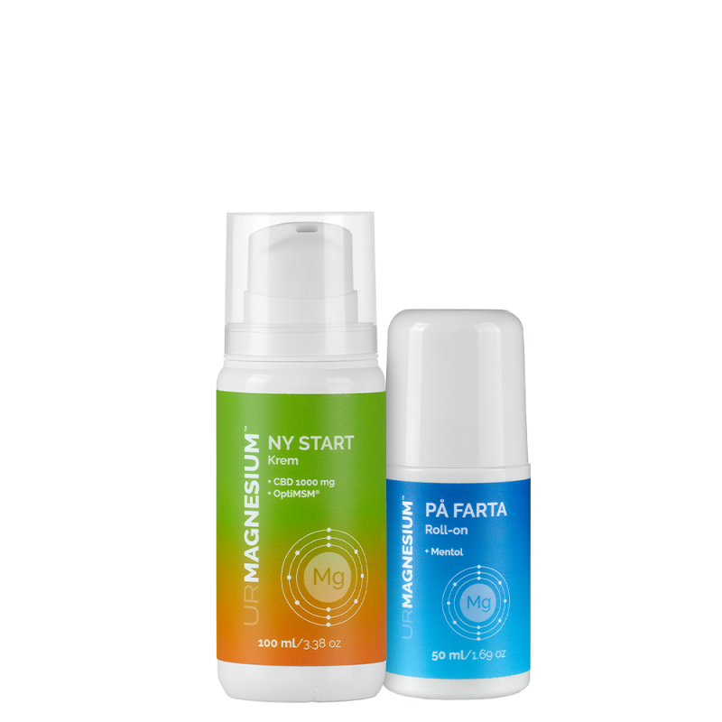 DEAL - Muskler og ledd - magnesiumkrem og kjølende roll-on