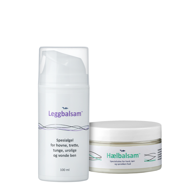 Leggbalsam + Hælbalsam 100 ml