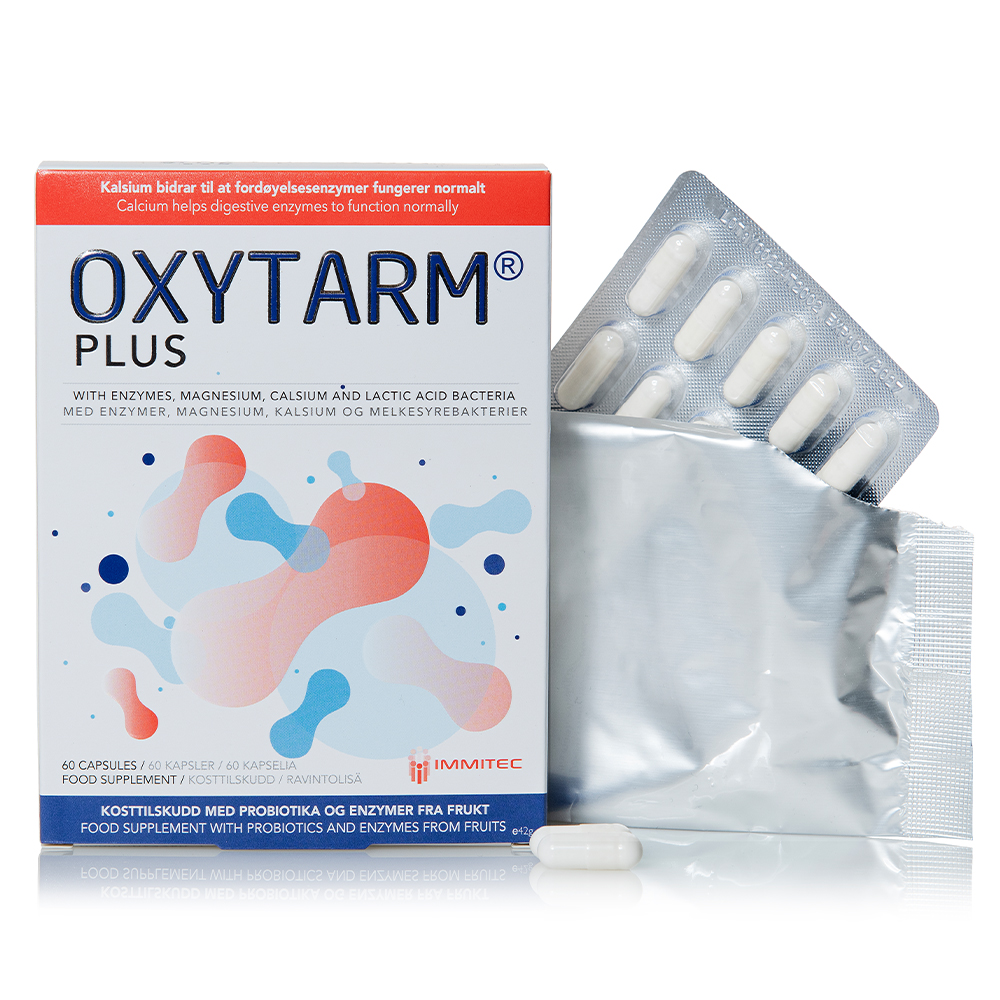 OxyTarm Plus 60 tabletter  - Støtter fordøyelsen - Bilde 2