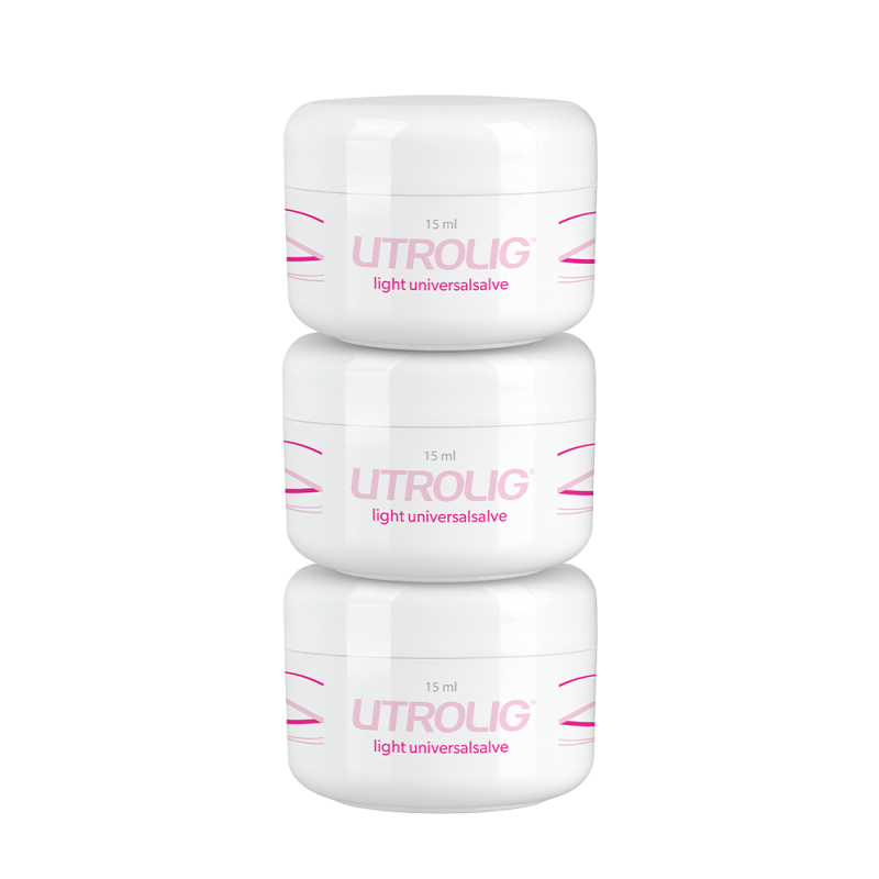 3 stk Utrolig Light Universalsalve 15 ml
