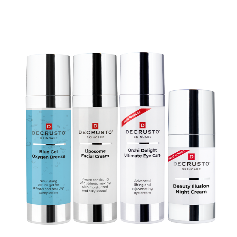 DEAL - Decrusto Reisesett MAXI - serum, dag- og nattkrem, øyekrem